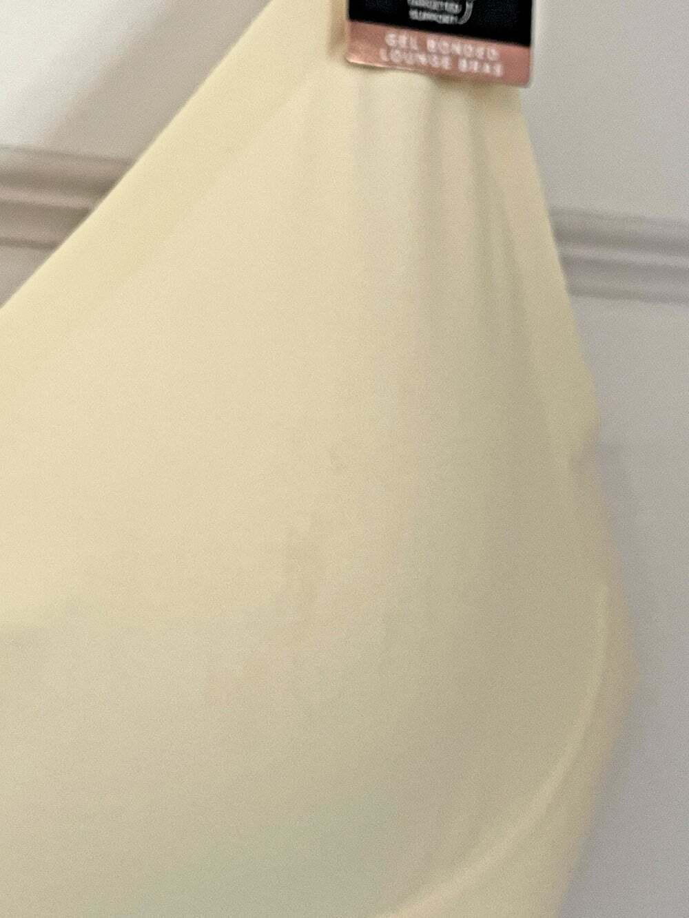 New Danskin Gel Bonded Lounge Bra Removable Pads No-Show Beige XL(36D-40B) NWT - Picture 7 of 16